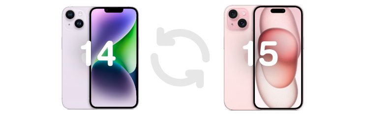 iPhone14からiPhone15へ買い替え