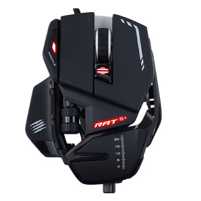 Mad Catz R.A.T.6+ Optical Gaming Mouse MR04DCINBL000-0J [有線/USB]